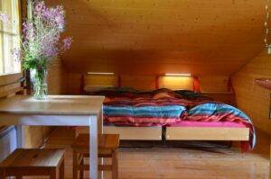 Nordzimmer im Dachgeschoss Nordzimmer im Dachgeschoss