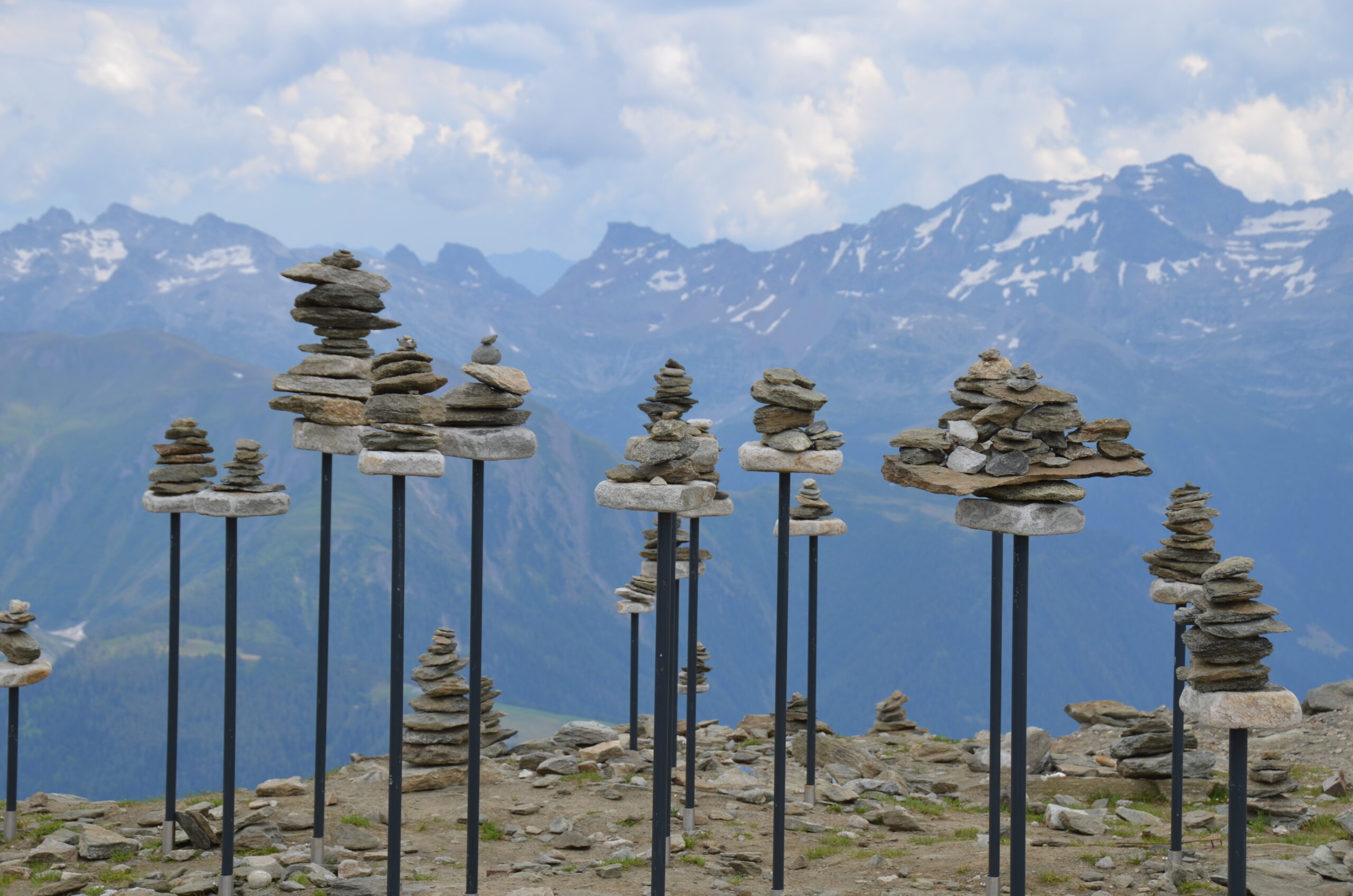 Installation auf dem Eggishorn (2018) Installation auf dem Eggishorn (2018)
